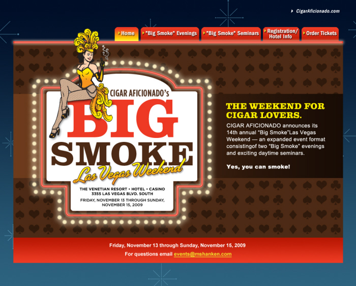 Big Smoke Las Vegas 2009 by Jackelyn Navarro at Coroflot.com