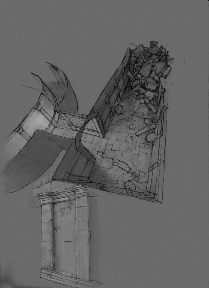 Carter's Testament Concept Art by Cihan Demirkan at