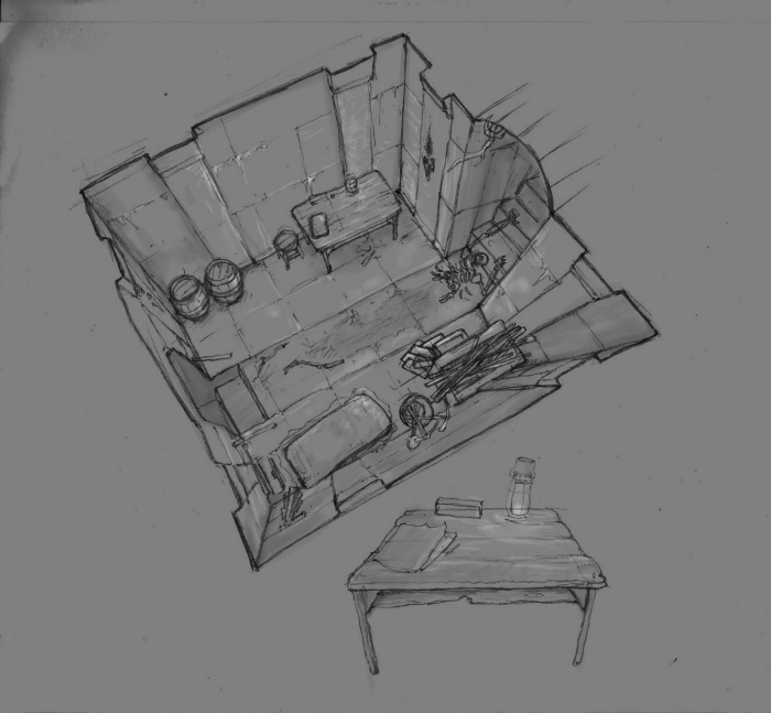 Carter's Testament Concept Art by Cihan Demirkan at