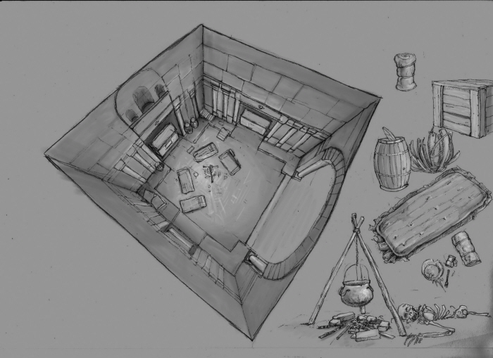 Carter's Testament Concept Art by Cihan Demirkan at