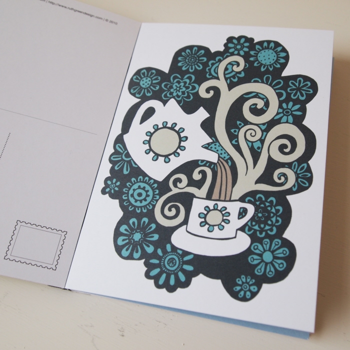 Magic Postcard Book by Mary Kilvert at