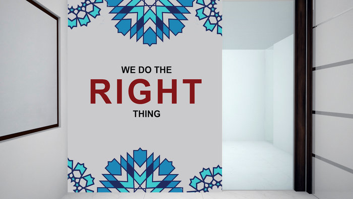 Office Wall 3D Design by Saddam Rathor at Coroflot.com