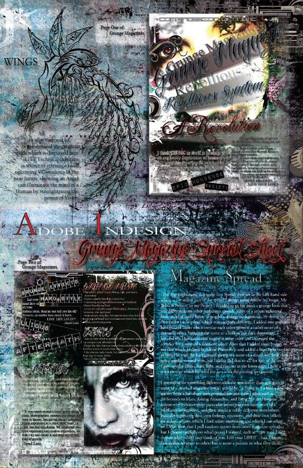 Design Spread Layouts by Alejandro Jake at Coroflot.com