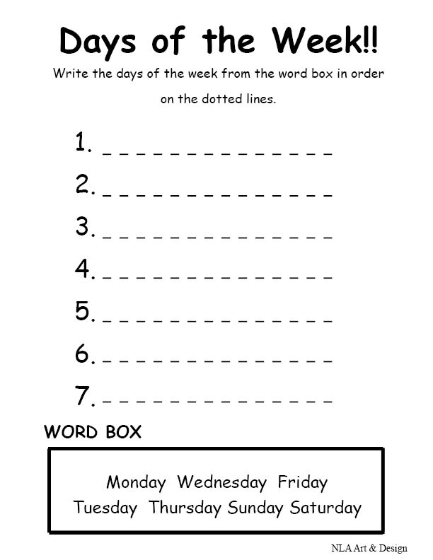 handwriting-practice-sheets-days-of-the-week-week-days-tracing