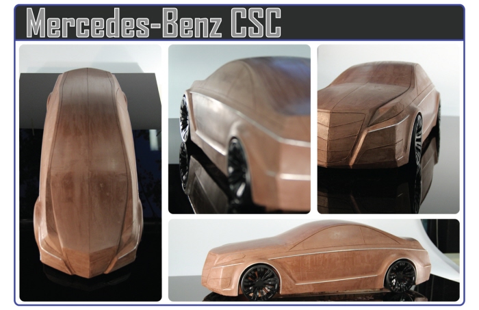 Mercedes-Benz CSC Clay Model by Aaron Sims at Coroflot.com