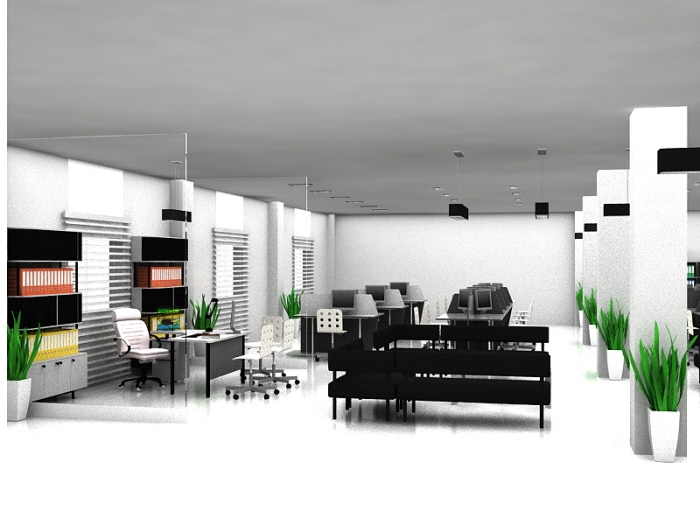 Basic Office Interior Design / Planning by Muhammad Ovais at Coroflot.com