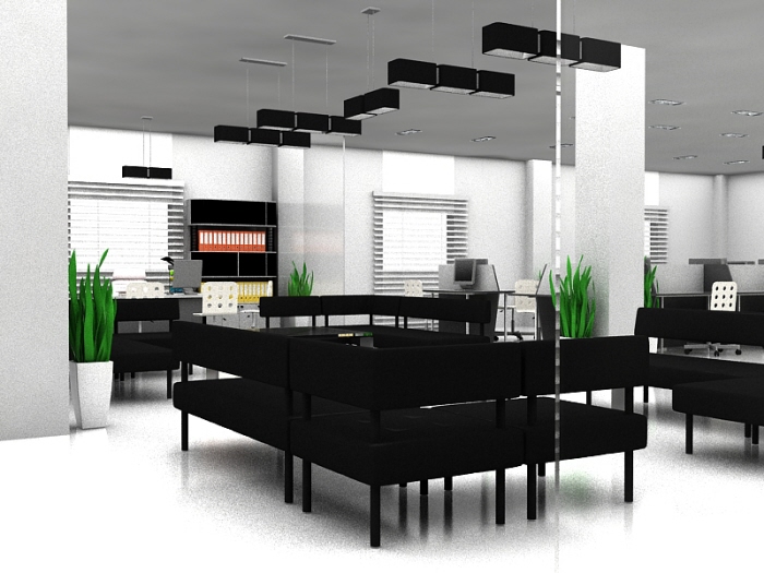Basic Office Interior Design / Planning by Muhammad Ovais at Coroflot.com