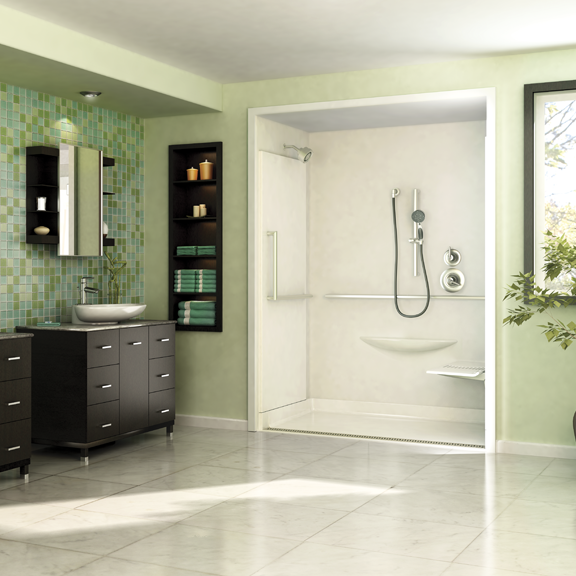 Delta Universal Design Contemporary Shower System by Man Yoo at