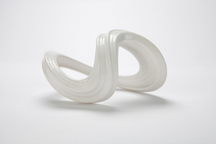 Loop Cermics Loop - 3D printed ceramic by Seth Nagelberg at Coroflot.com