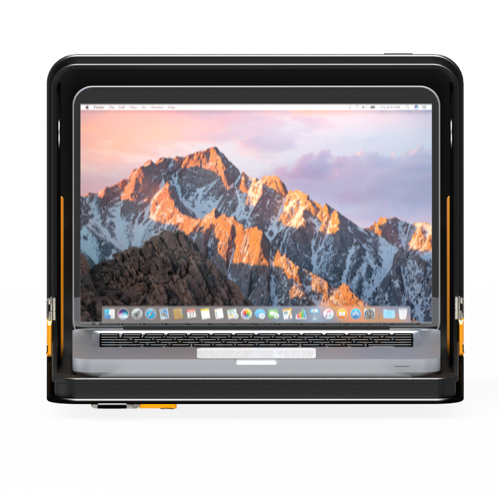 Hard and Soft Shell Laptop Case by Joseph Wagner at