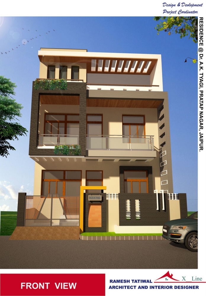 Modern Style Elevation  by dheeraj mohan at Coroflot com