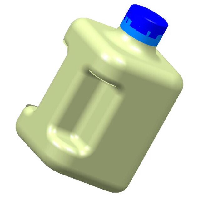 Vegetable Oil Container by HUGH VANNGO at