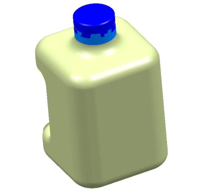 Vegetable Oil Container by HUGH VANNGO at