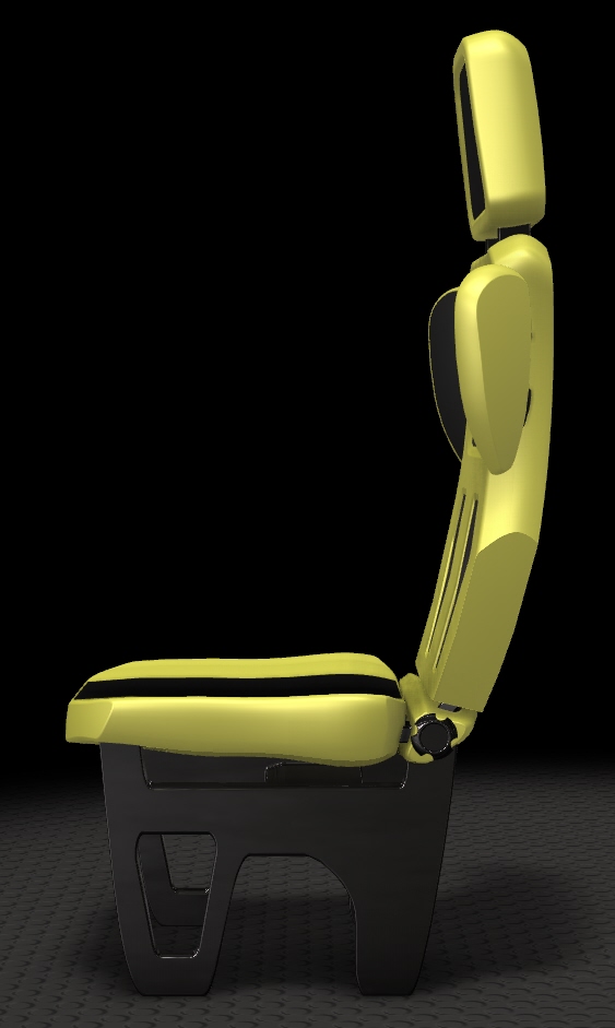 Humvee Inspired Chair by Shaun Jones at Coroflot.com