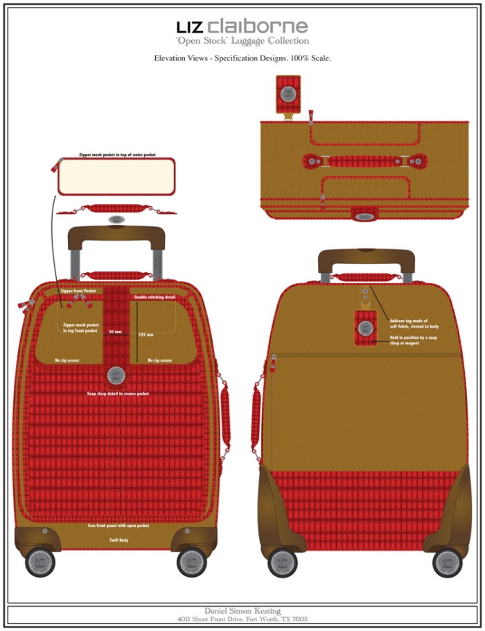 JCPenney Luggage by Daniel Keating at