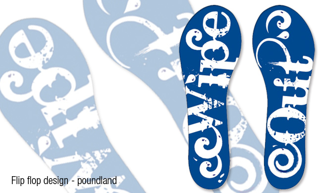 poundland flip flops