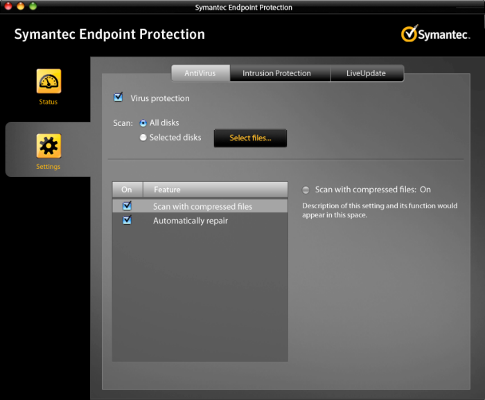 symantec endpoint protection removal tool mac