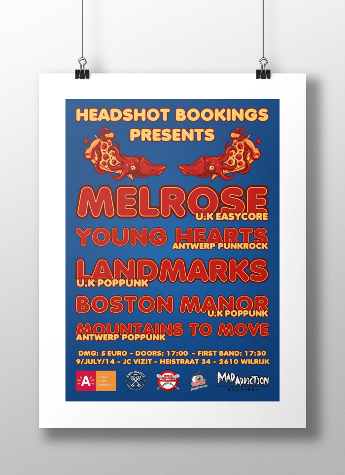 Concert Flyers Fb Banners By Evy Duquet At Coroflot Com