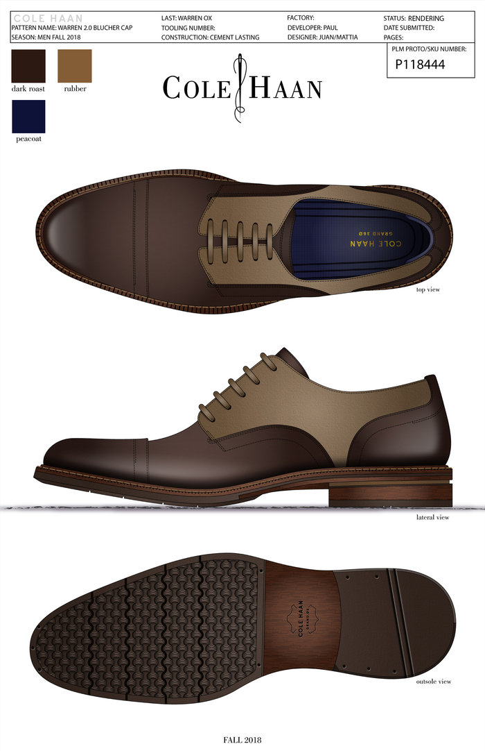 Men Dress Shoes Cole Haan Fall 2018 by Juan Castillo at