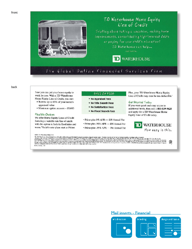 TD Waterhouse Financial by Karen at