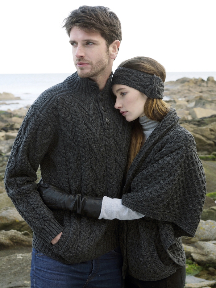 Men's Aran Knitwear by Natallia Kulikouskaya at