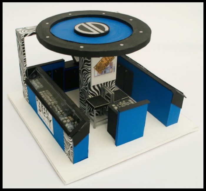 Mall Kiosk by Anna Mitchell at Coroflot.com