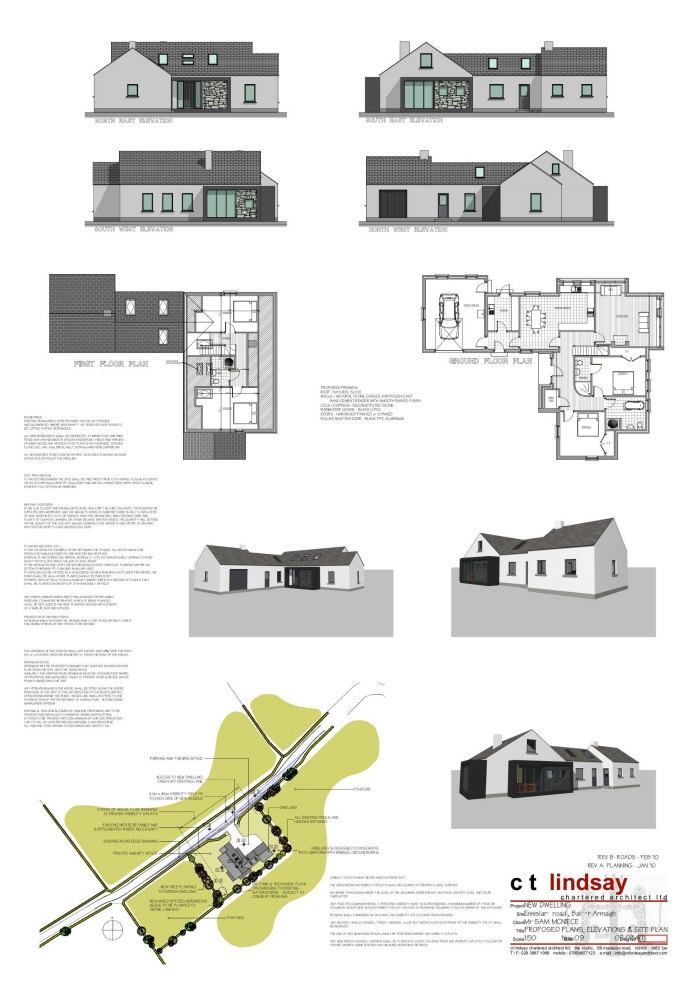 Contemporary/Traditional Dwelling, Northern Ireland. Placement Year by