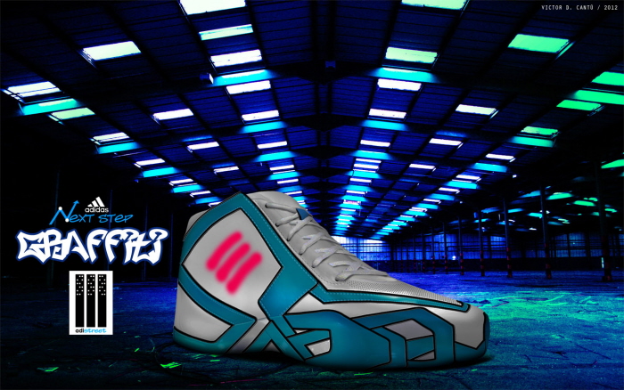 adidas graffiti
