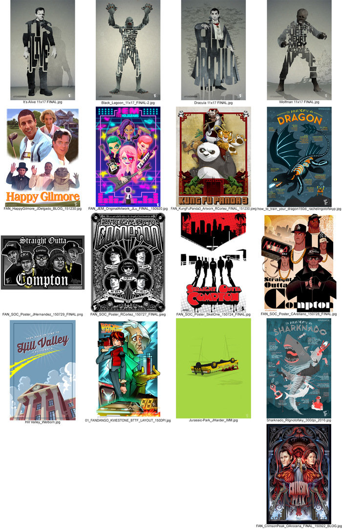 Fandango Portfolio Sites Production and Creative Management by David