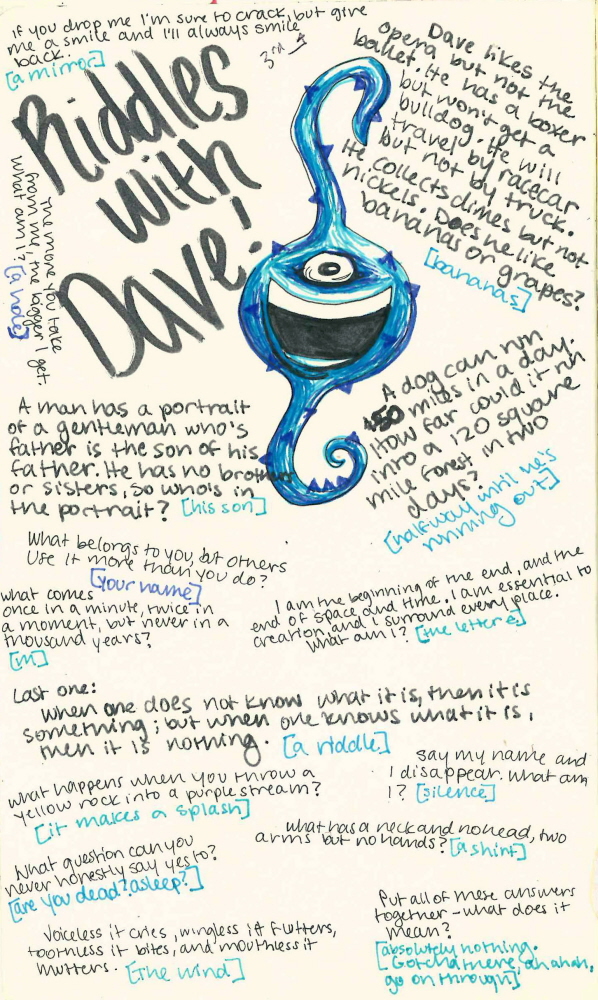 Sketchbook Entries by Sarah Goone at