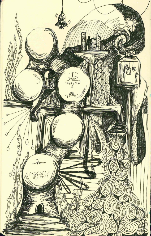 Sketchbook Entries by Sarah Goone at