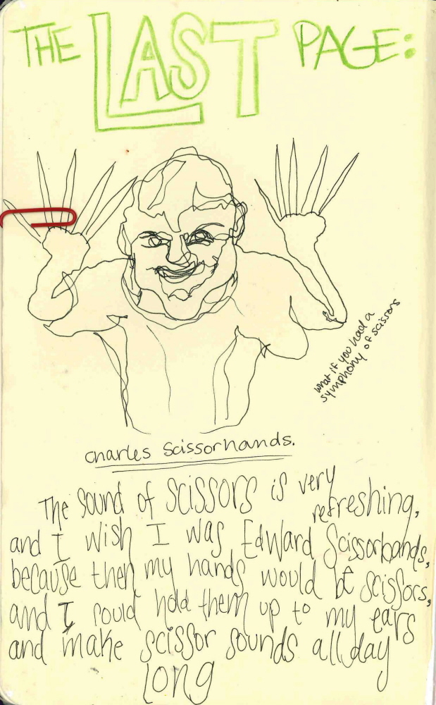 Sketchbook Entries by Sarah Goone at