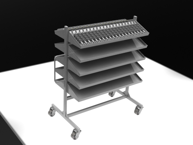 Isolator Storage Rack Rack para isoladores by Celso A. Moreira at Coroflot.com