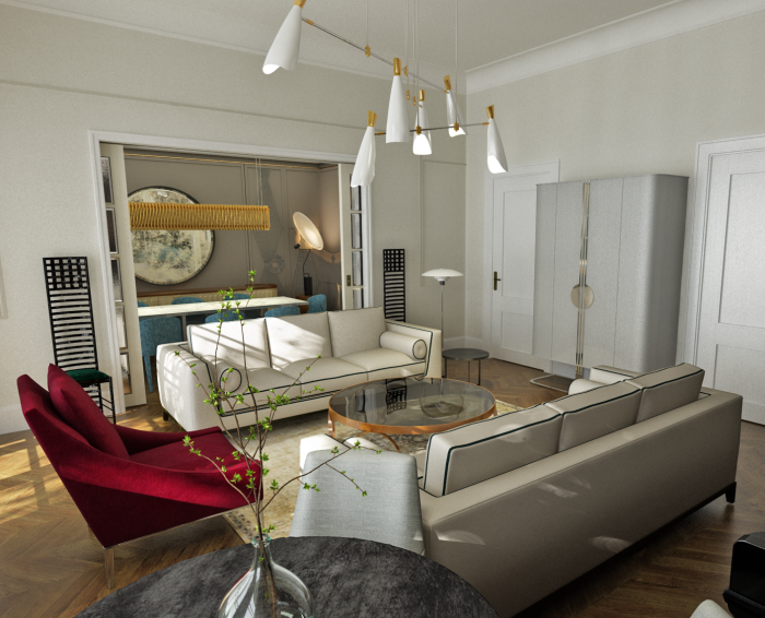 2015 ART DECO INSPIRED KAUNAS CITY CENTER APARTMENT, Kaunas, Lithuania