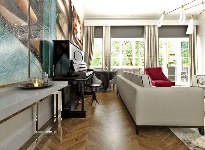 2015 ART DECO INSPIRED KAUNAS CITY CENTER APARTMENT, Kaunas, Lithuania