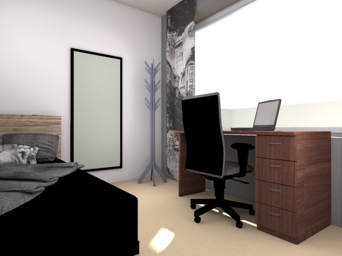 Mr. K.M apartment interior design by Sofia Grönfors at