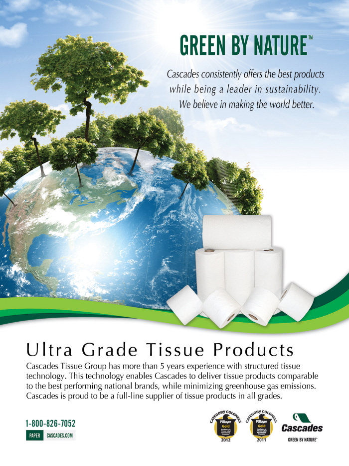 Advertisements for Cascades Tissue Group by Stacy Biesterveld at