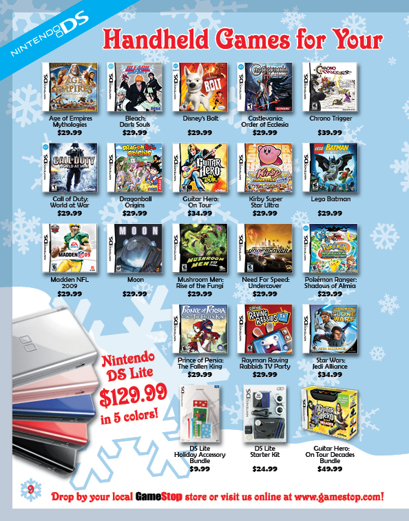 Mock GameStop Catalog by Dan Skebo at