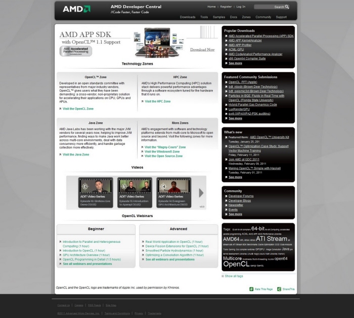 AMD Developer Central by Paul Nolte at Coroflot.com