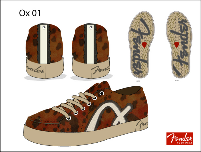 Fender Footwear by Mark Adkins at