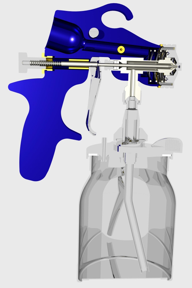 Graphics Project - Professional Spray Gun rendering by Andrew Holmes at ...