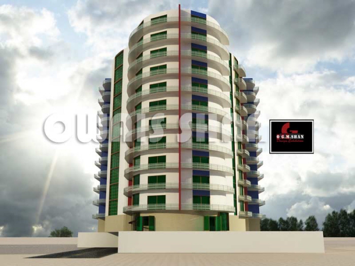 3D Building sample by owais shan at Coroflot.com
