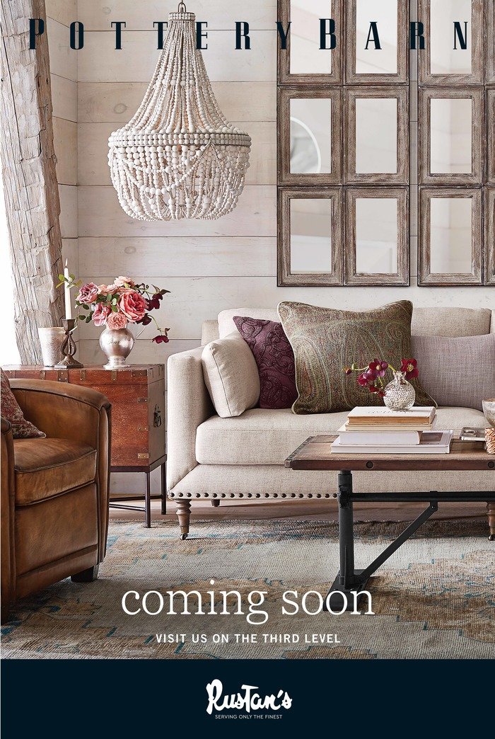 Pottery Barn Philippines; Rustan's Mall Signage by Dirk Schryver at