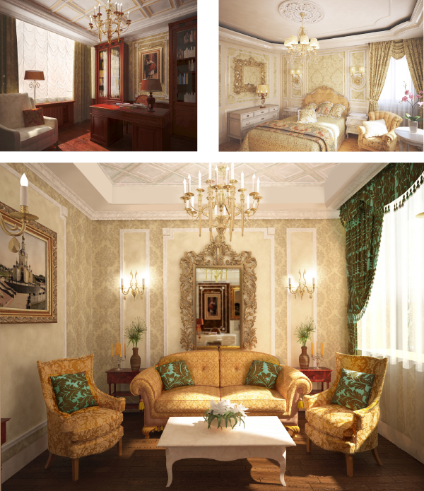 interior design for living house by Elena Khas. at Coroflot.com