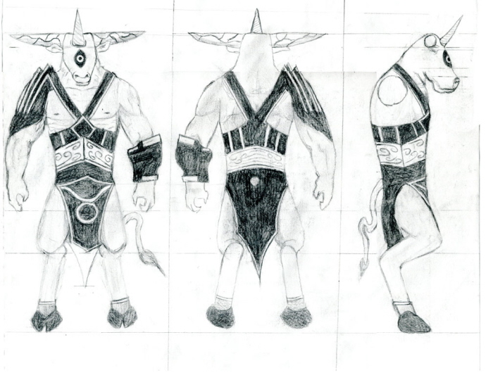 Minotaur by Devan Jones at Coroflot.com