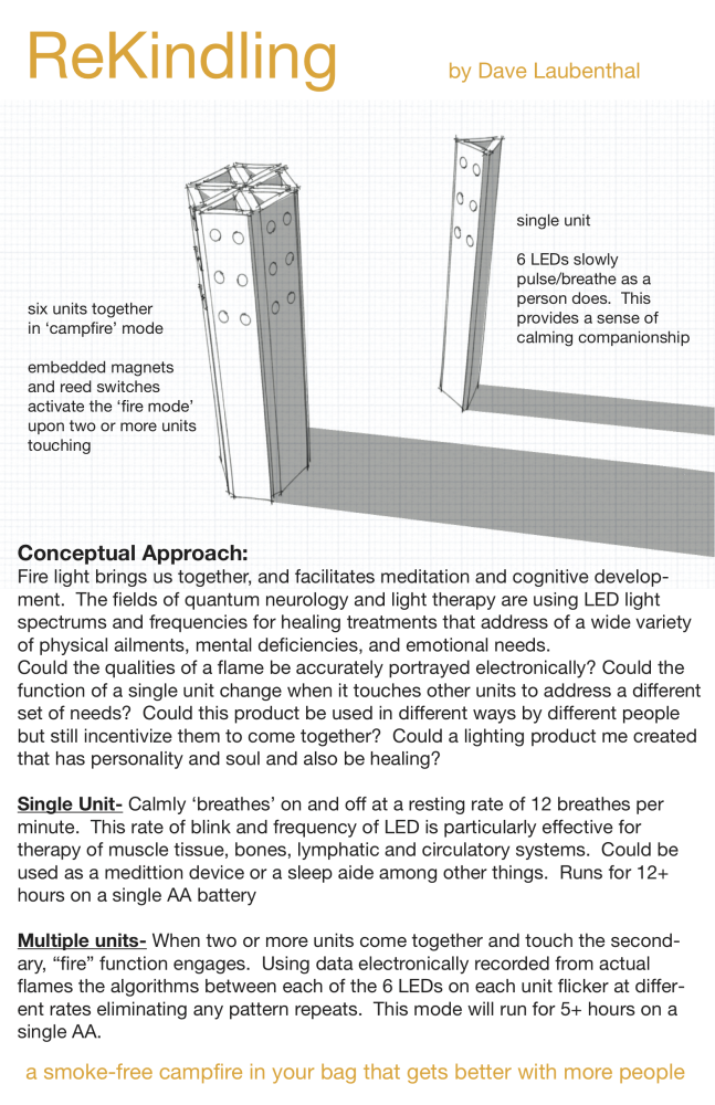 ReKindling Conceptual and Speculative Product Design by Dave Laubenthal at