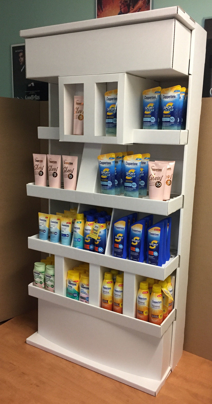 Coppertone CVS Endcap by Jeff Gramm at Coroflot.com