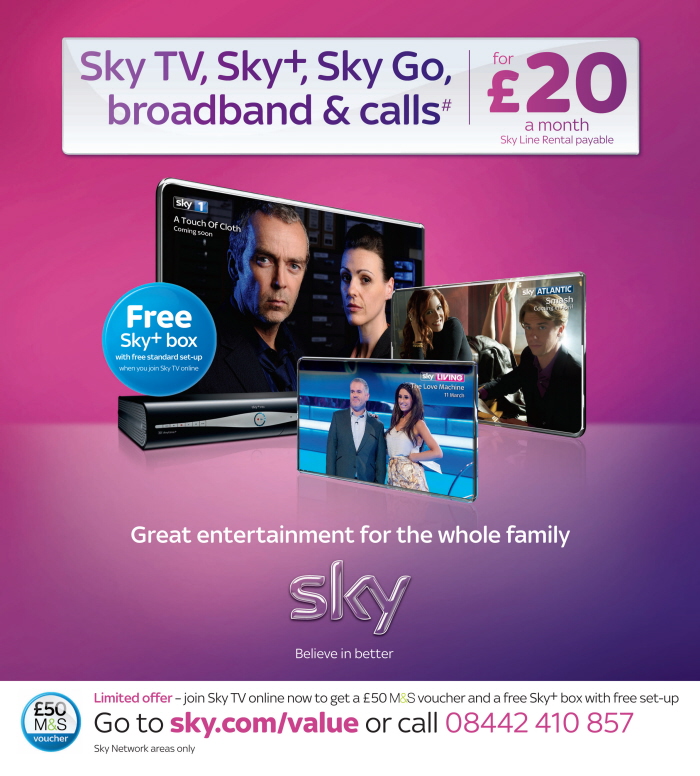 Sky Magazine Ads by Nicola Lyon at Coroflot.com