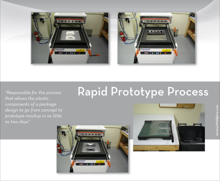 Rapid Prototyping Process by Jeremy Wolf at Coroflot.com