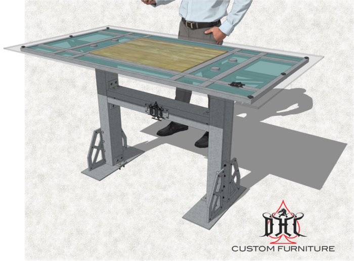 custom furniture i design and build by Jim Walton at